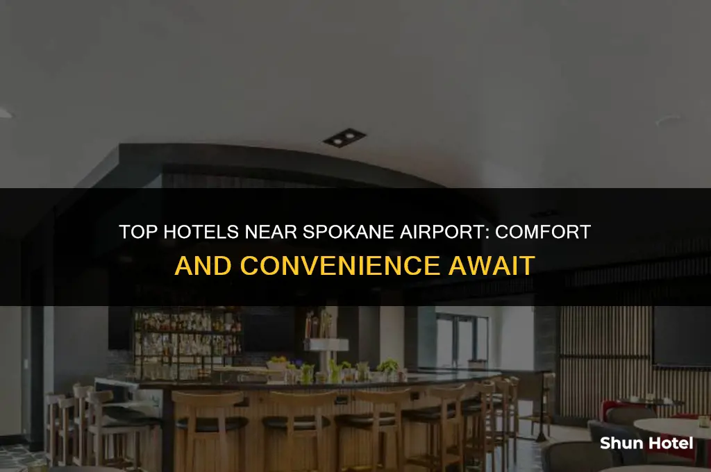 which hotels are closest to spokane airport
