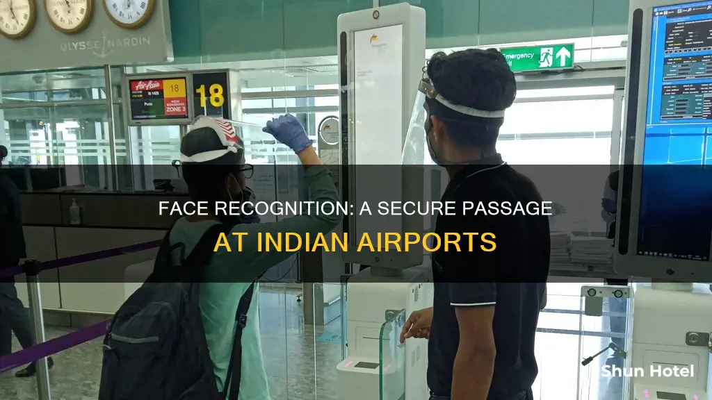 which indian airport uses face recognition
