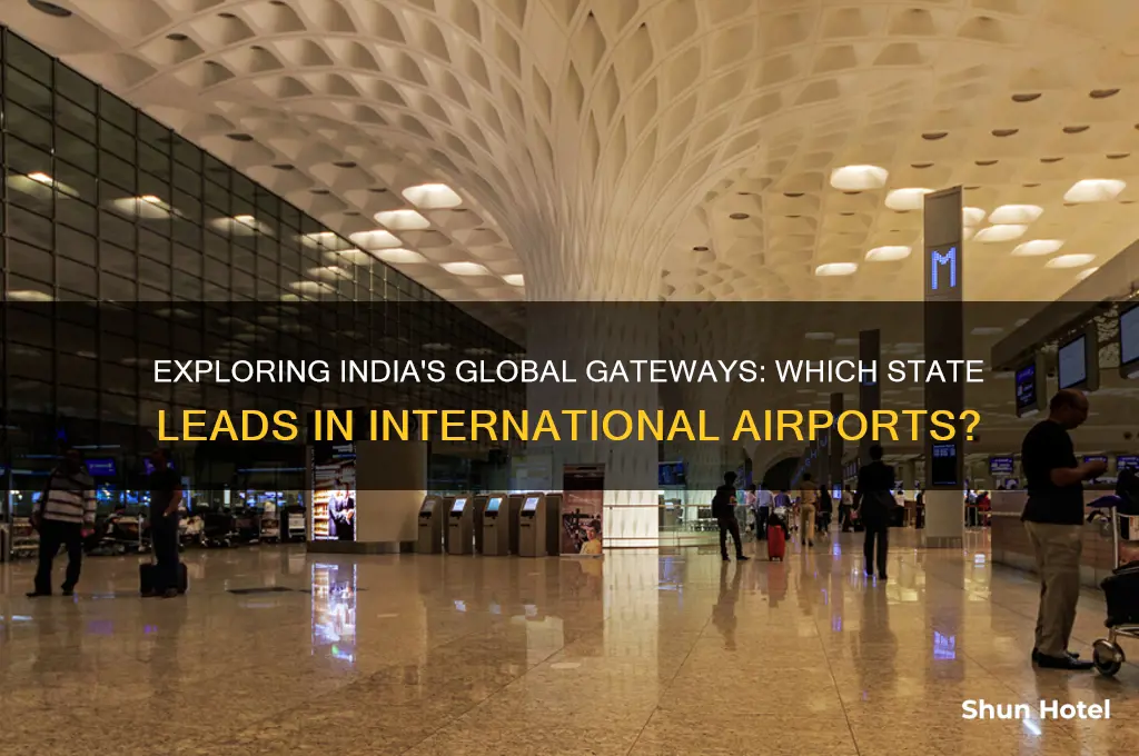 which indian state has more international airports