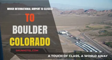 Closest International Airport to Boulder, Colorado: A Quick Travel Guide
