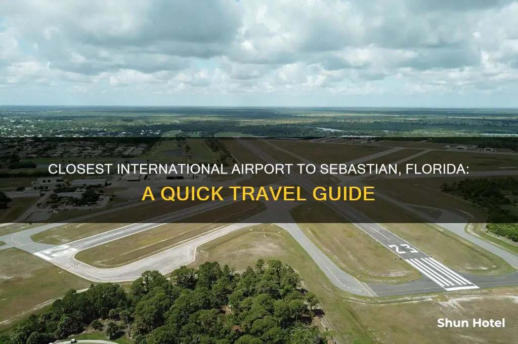 which international airport is closest to sebastin florida