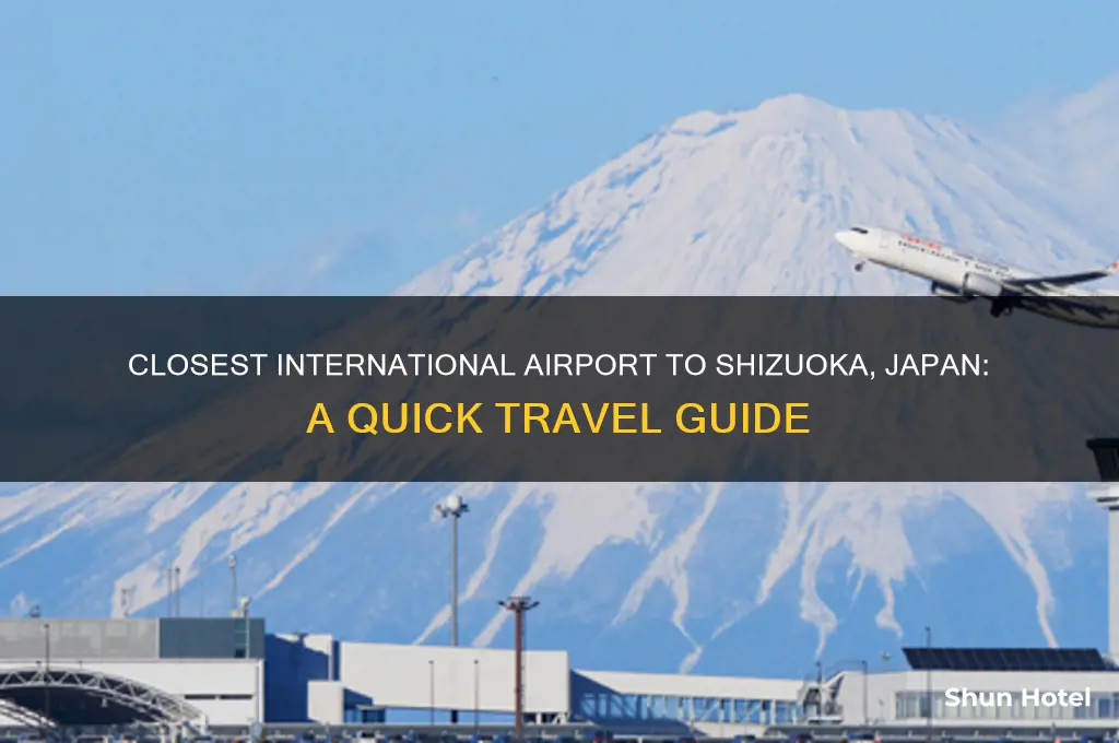 which international airport is closest to shizuoka japan