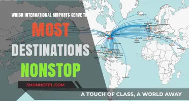 Global Hubs: Top International Airports with Most Nonstop Destinations