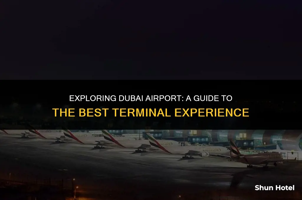 which is the best terminal at dubai airport