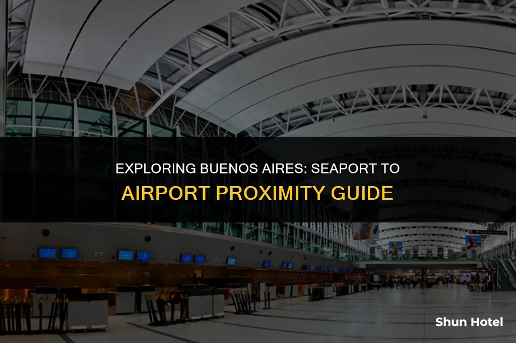 which is the closest airport from seaport in buenos aires