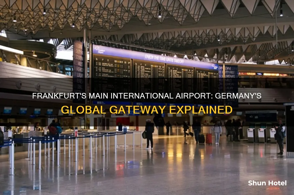 which is the international airport in frankfut germany