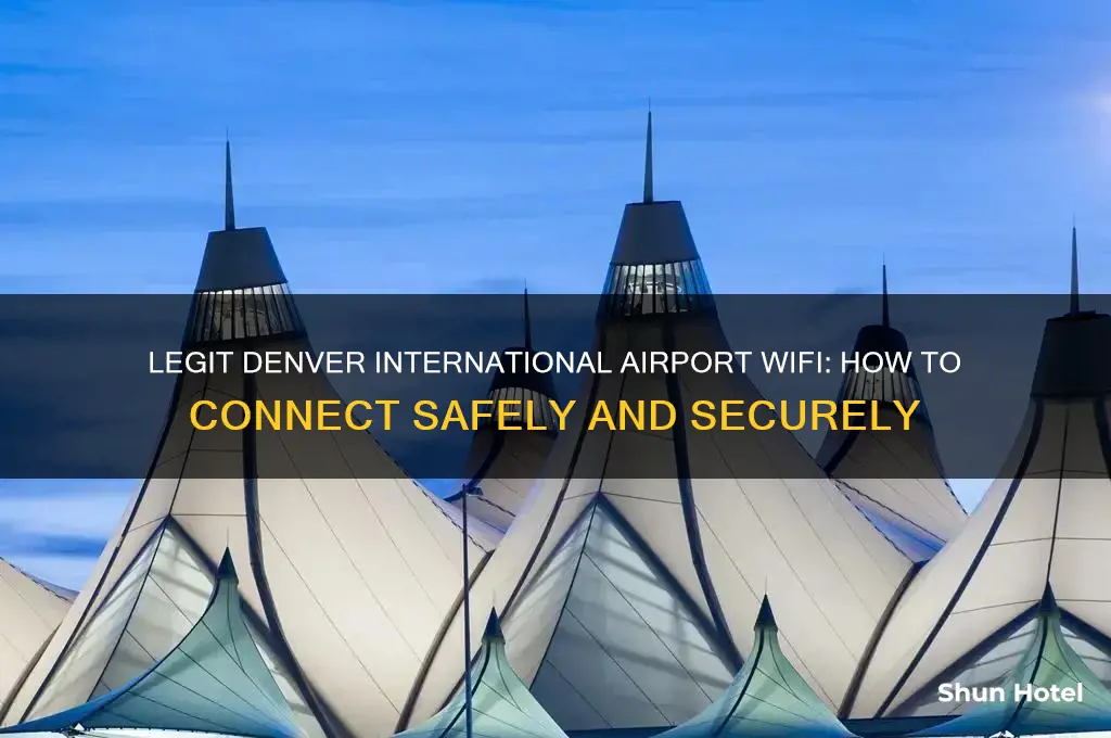 which is the legit denver international airport wifi