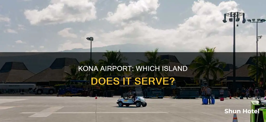 which island is kona airport on