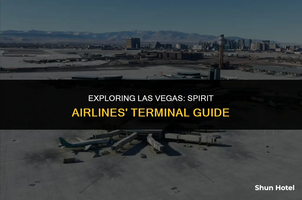 which las vegas airport terminal spirit airlines