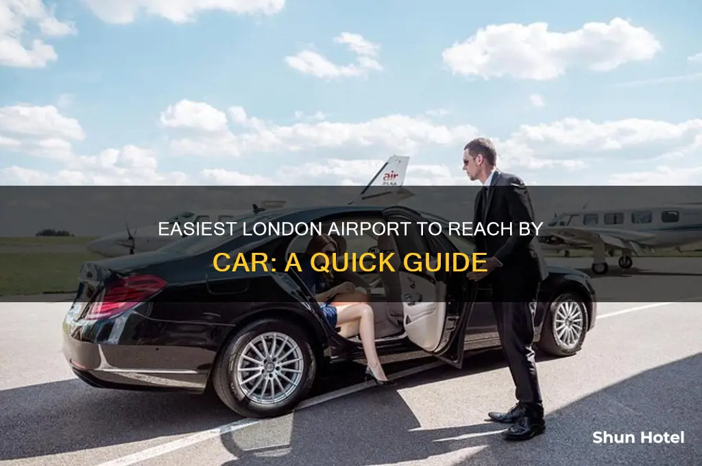 which london airport i eaiest by car to get to