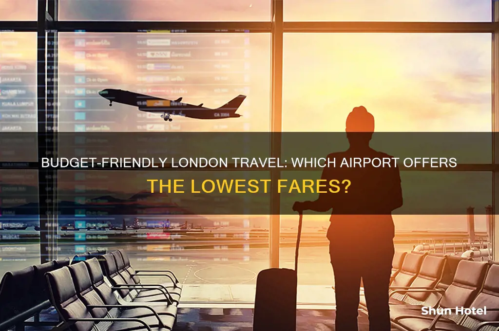 which london airport is cheapest to fly into