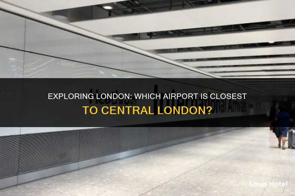which london airport is closest to central london