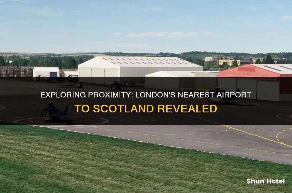 which london airport is closest to scotland