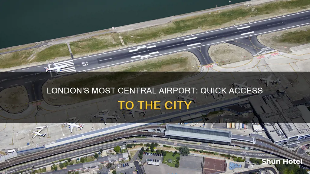 which london airport is most central