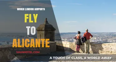 London to Alicante: Which Airports Offer Direct Flights?