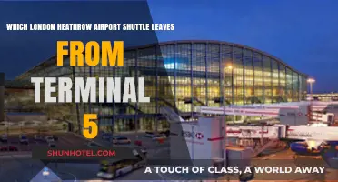 London Heathrow Shuttle: Terminal 5 Departure Options