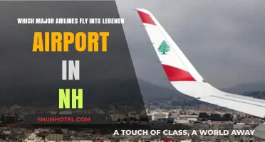 Major Airlines Serving Lebanon Municipal Airport in New Hampshire