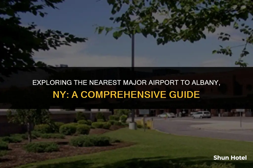 which major airport is closest to albany ny
