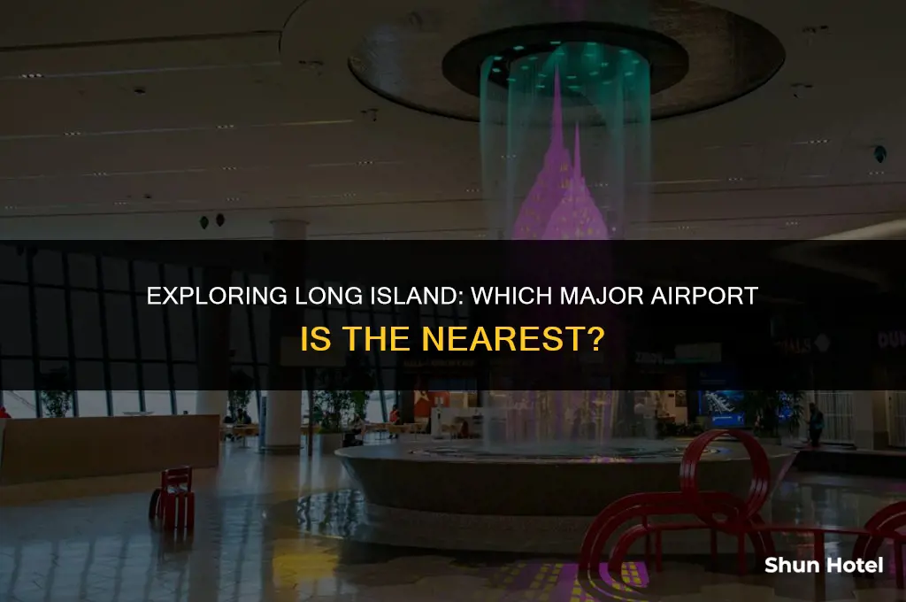 which major airport is closest to long island ny