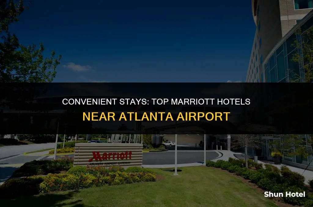 which marriott is closest to atlanta airport