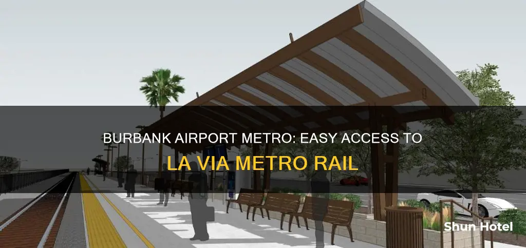 which metro line is burbank airport