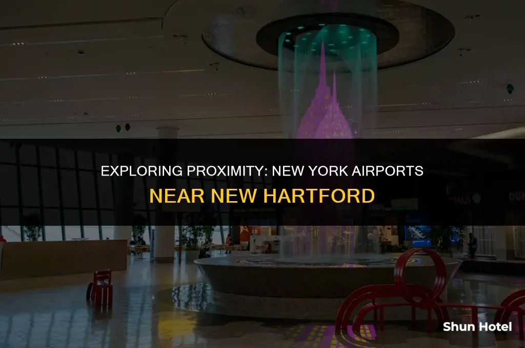 which new york airport closest to new hartford