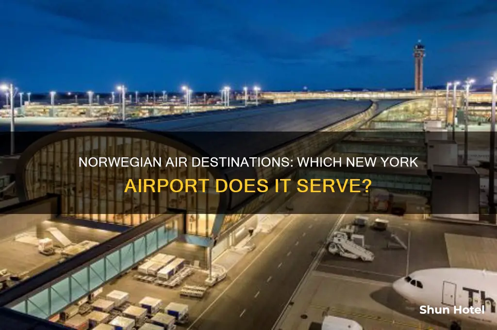 which new york airport does norwegian fly to