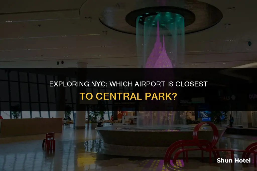 which new york airport is closest to central park