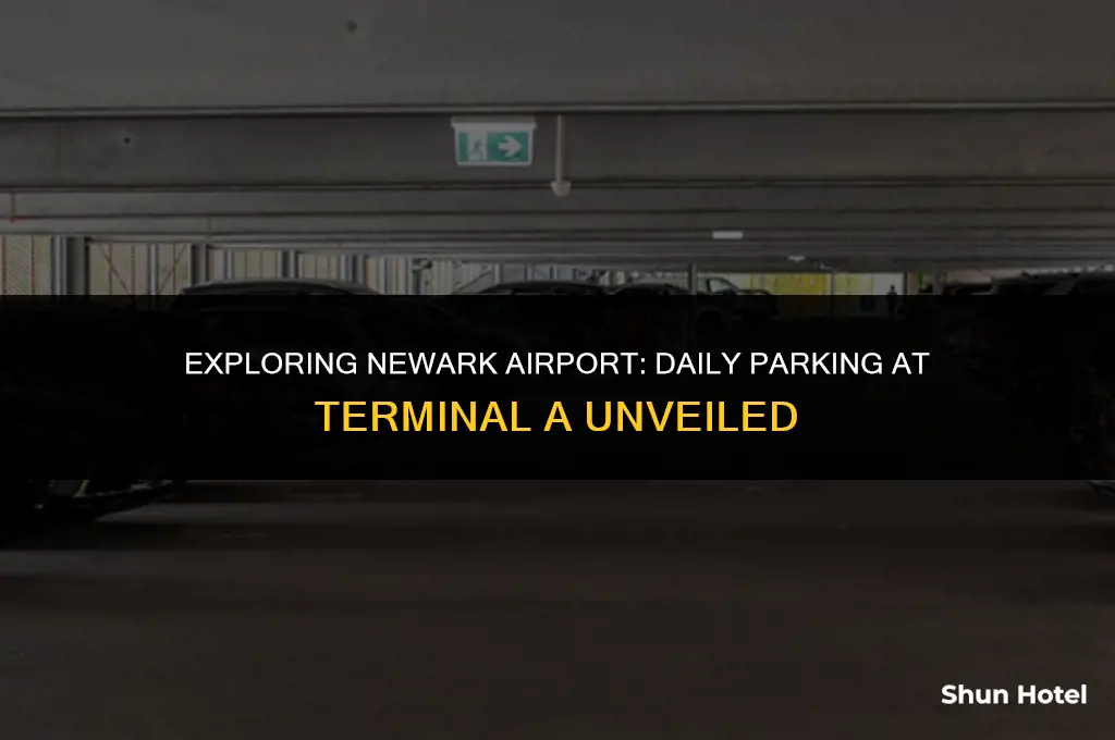 which newark airport daily parking terminal a