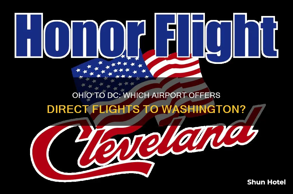 which ohio airport flies to dc