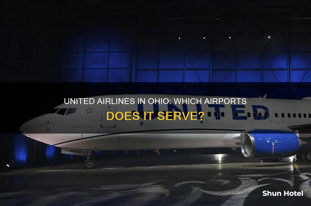which ohio airports does united fly