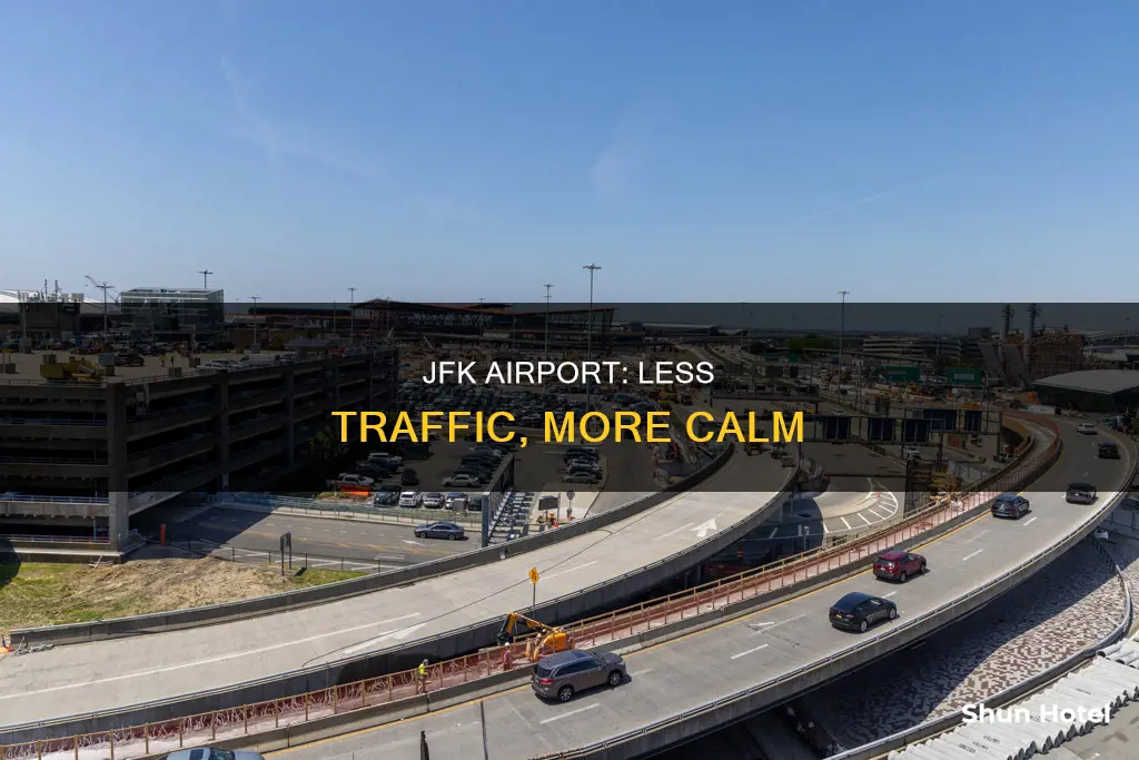 which one less traffic jfk airport