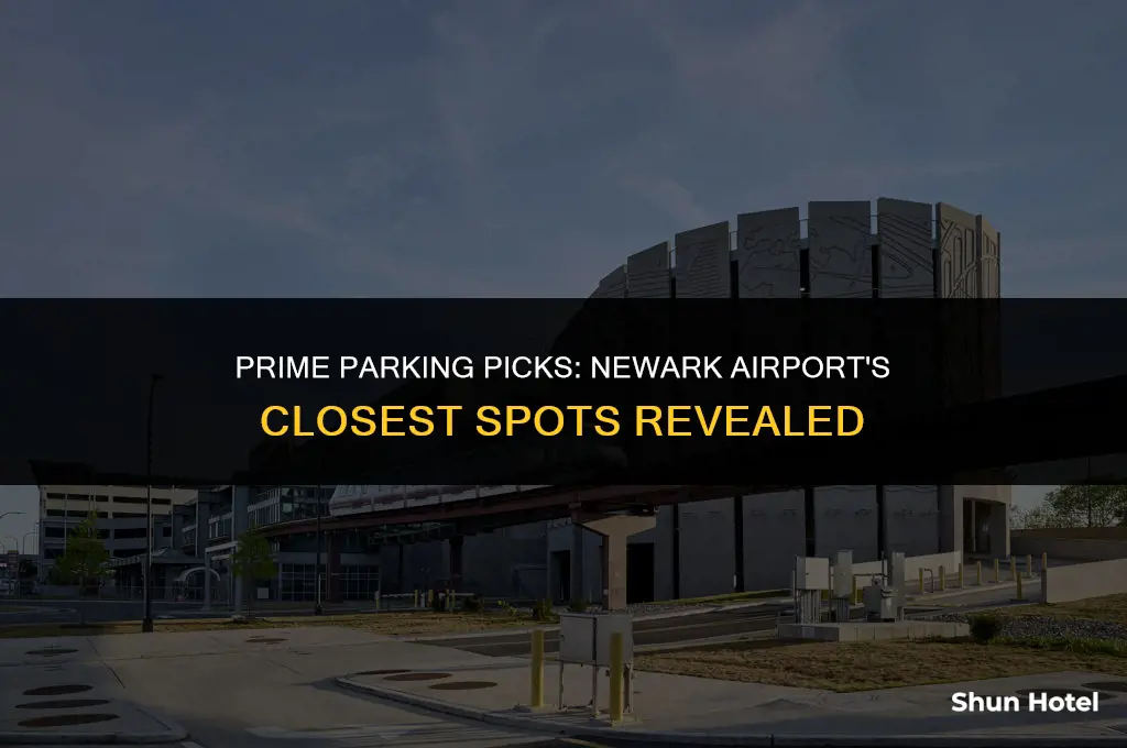 which parking spot is closest to newark airport