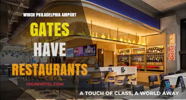 Explore Philadelphia Airport Gates with Restaurants
