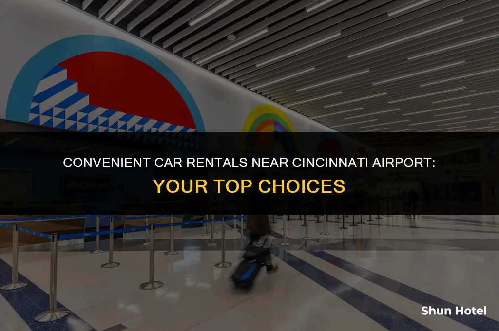 which rental car company is closest for cincinnatti airport