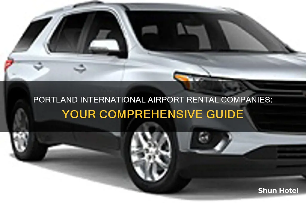 which rental companies are at the portland international airport