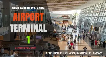 Discover the Best Shops at San Diego Airport Terminal 1