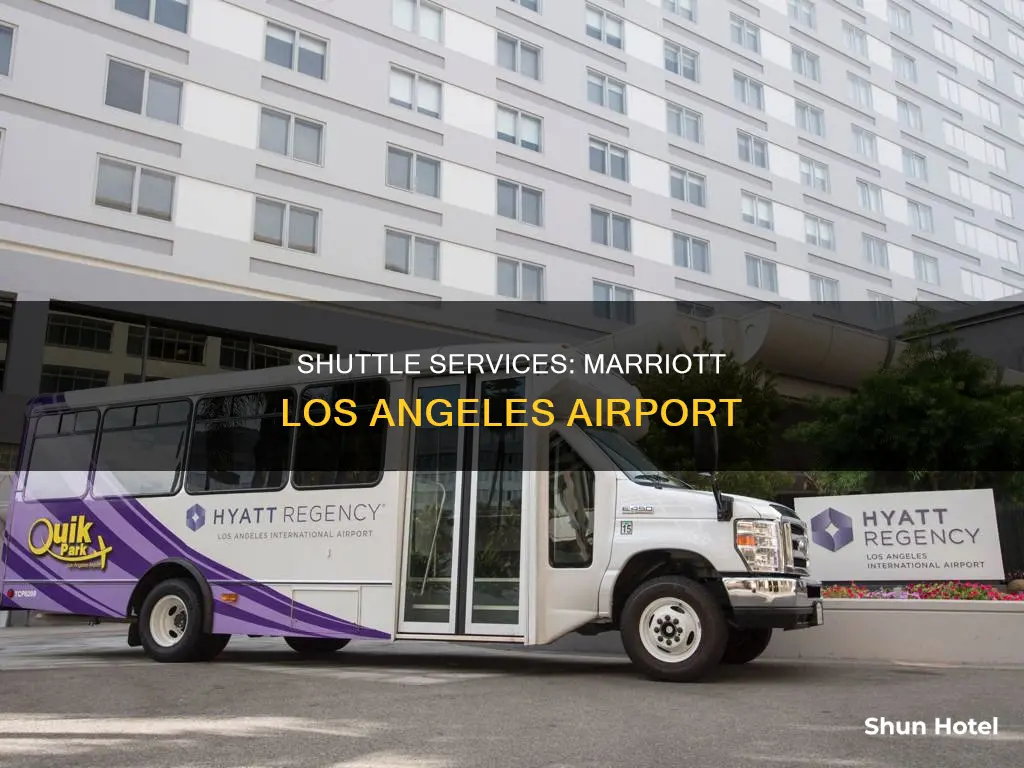 which shuttle marriott los angeles airport