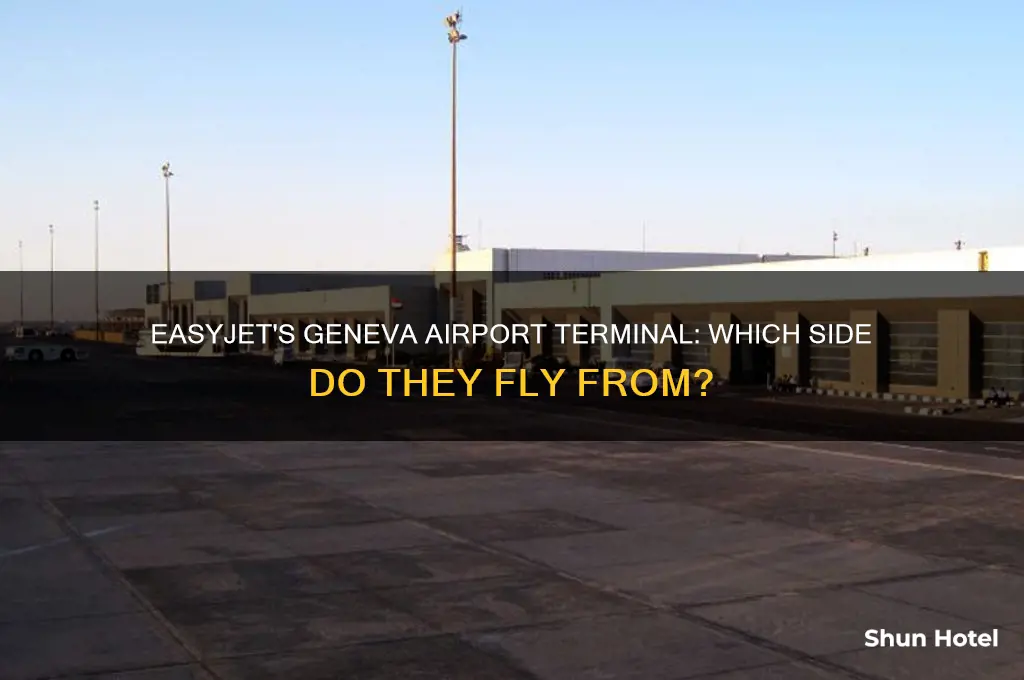 which side of geneva airport do easyjet fly to