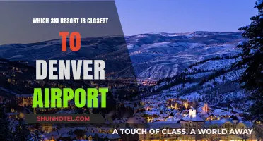 Skiing Getaway: Denver Airport's Nearest Winter Wonderland Revealed!