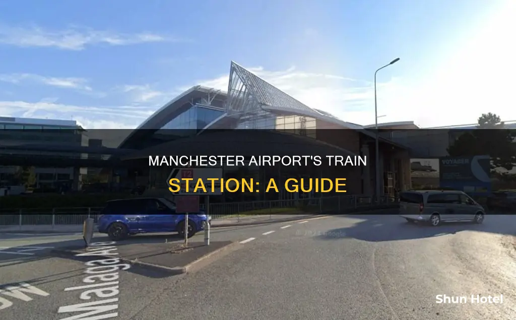 which station is inside manchester airport