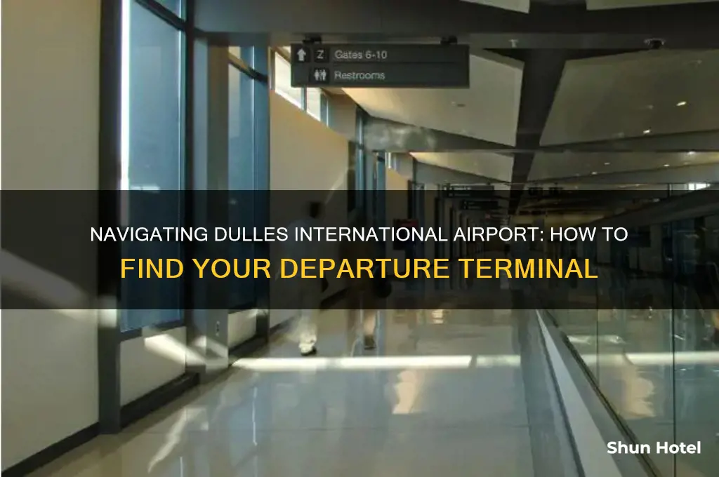 which terminal am i flying from dulles international airport