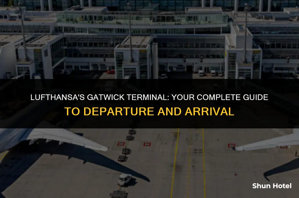 which terminal at gatwick airport does lufthansa use