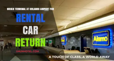 Orlando Airport Rental Car Return: Terminal Guide