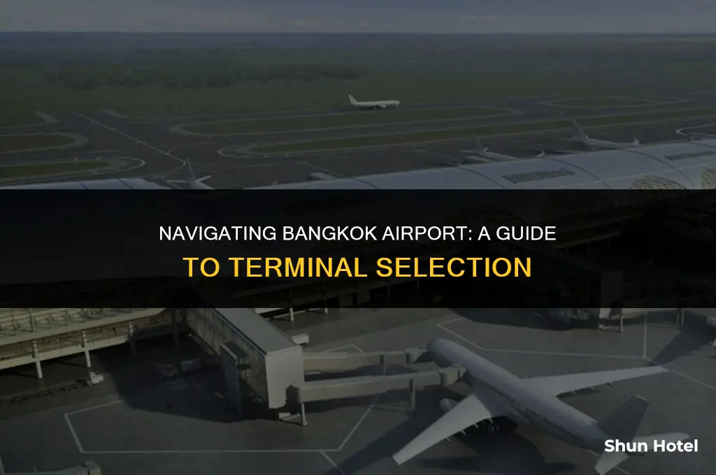 which terminal bangkok airport