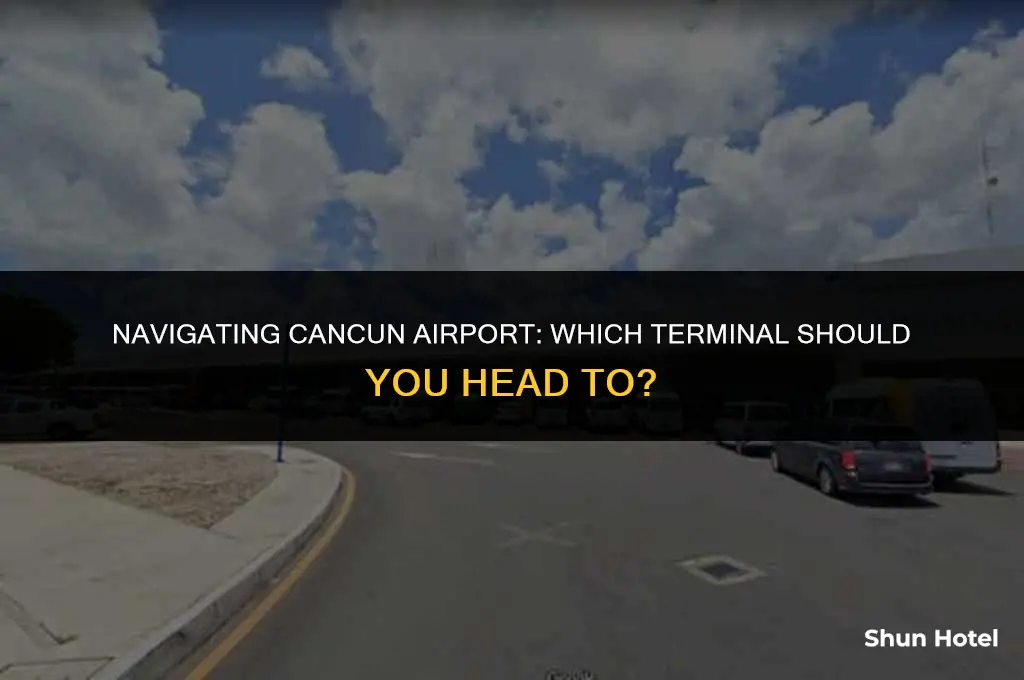 which terminal cancun airport