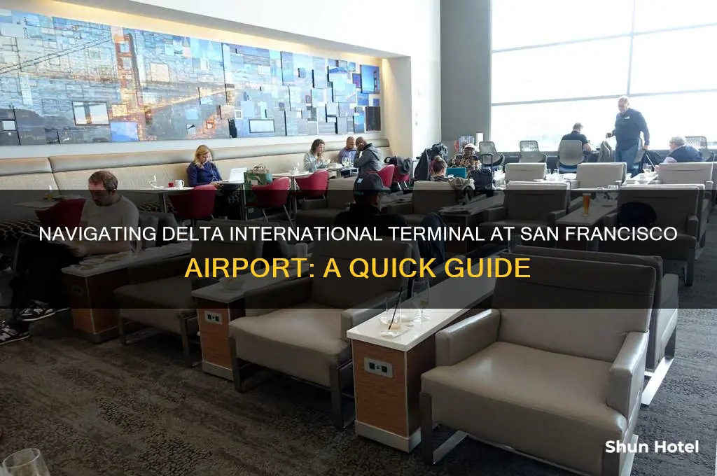which terminal delta international at sanfrancisco airport