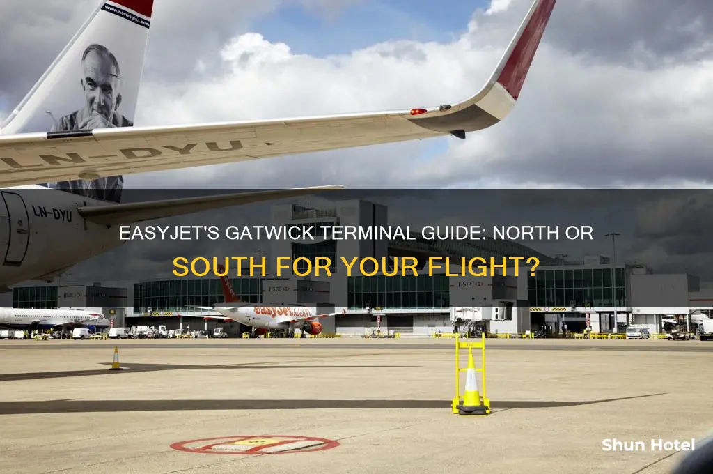 which terminal do easyjet fly from at gatwick airport