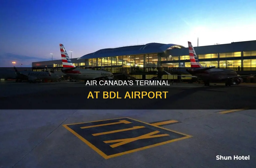 which terminal does air canada use at bdl airport