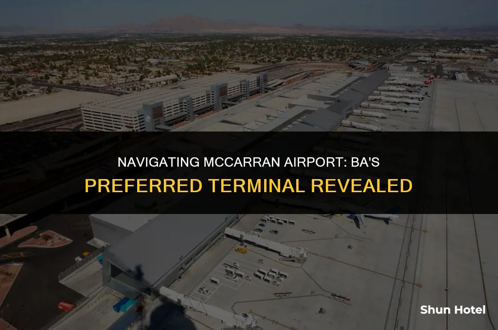 which terminal does ba use mccarran airport